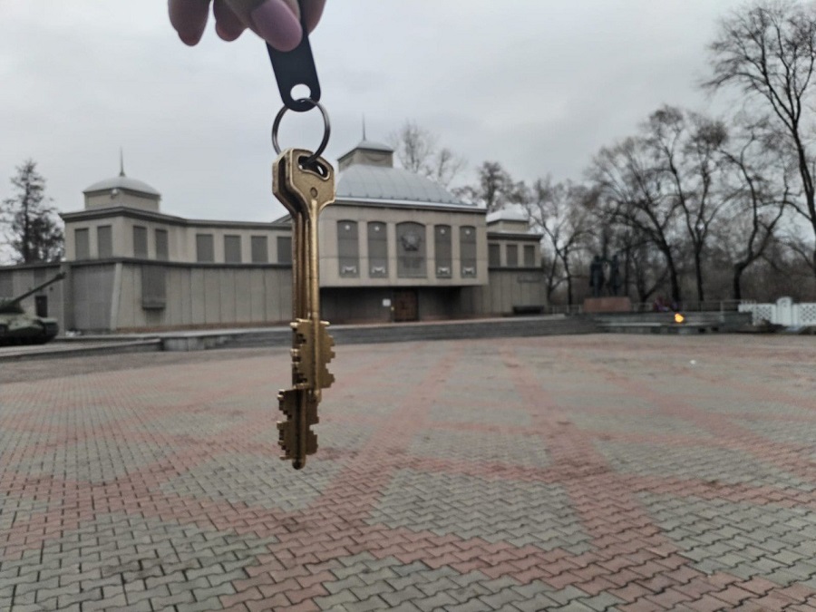 Ключи от музея «Мемориал Победы» переданы подрядчику
