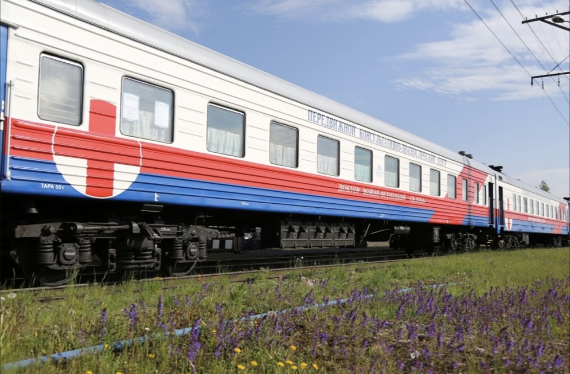 Поезд здоровья Красноярской железной дороги отправился на ежегодную диагностику и ремонт