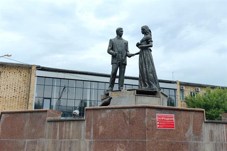 На правобережье Красноярска начался ремонт фонтана «Ладья»