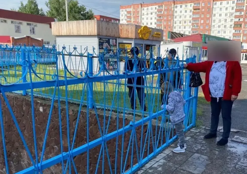 В Шарыпове 4-летнему мальчику, застрявшему головой в заборе, потребовалась помощь спасателей