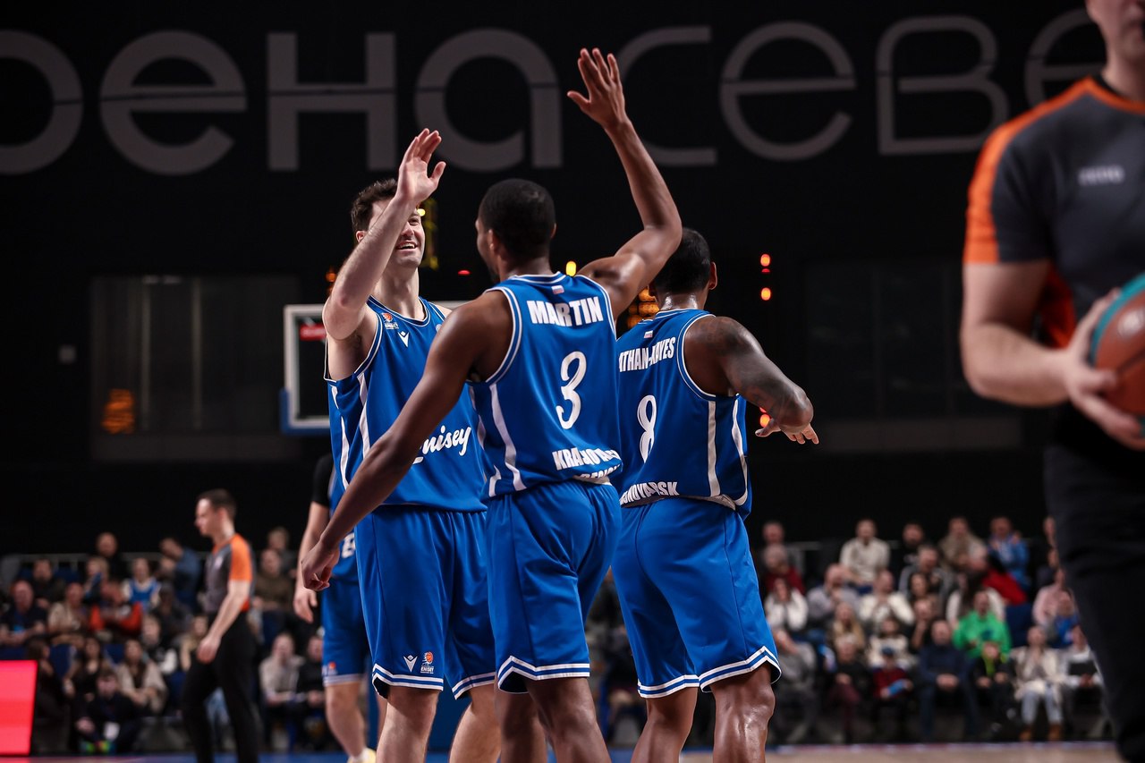 Баскетболисты «Енисея» разгромили казахстанскую «Астану» в единой лиге