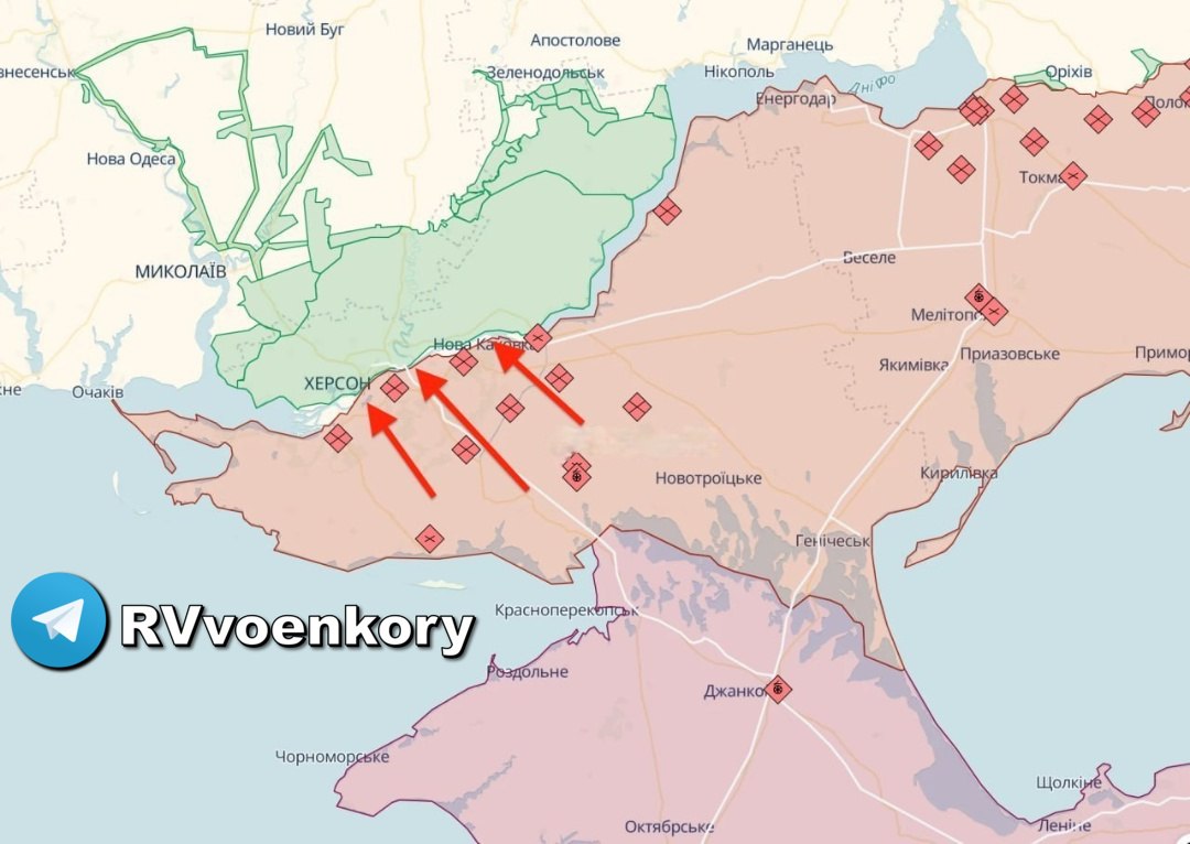 Россия усилила удары из-за вброса СМИ о нахождении ВСУ на левом берегу  Днепра в Херсонской области | 24.04.2023 | Красноярск - БезФормата