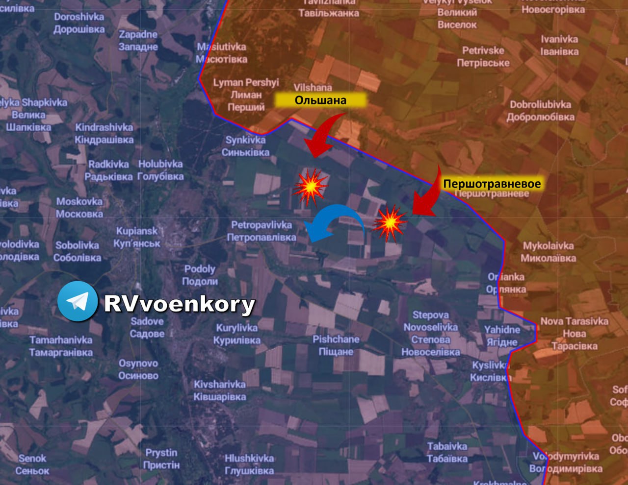 Карта першотравневого района донецкой области