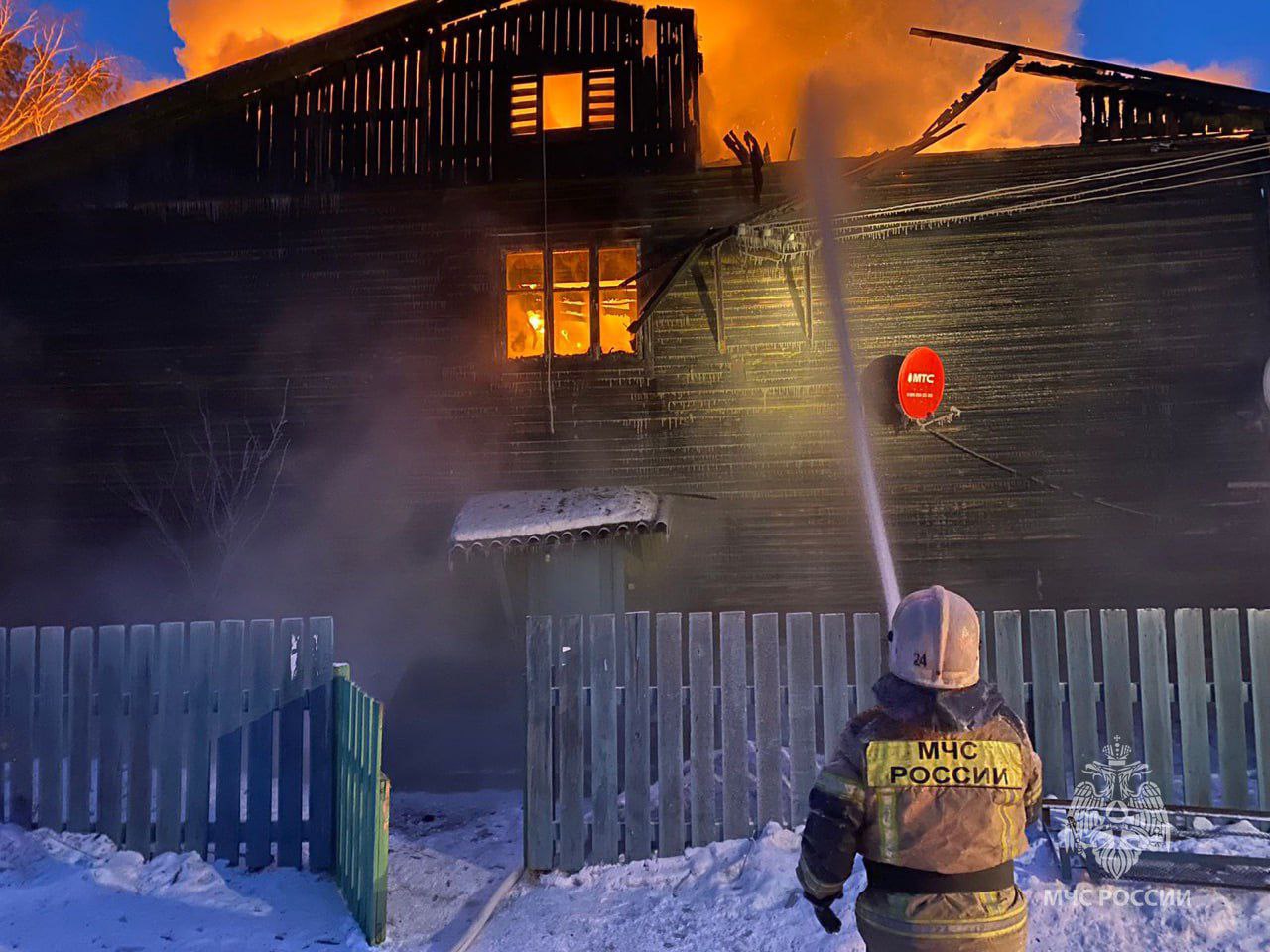 В Красноярском крае за неделю потушили 71 пожар