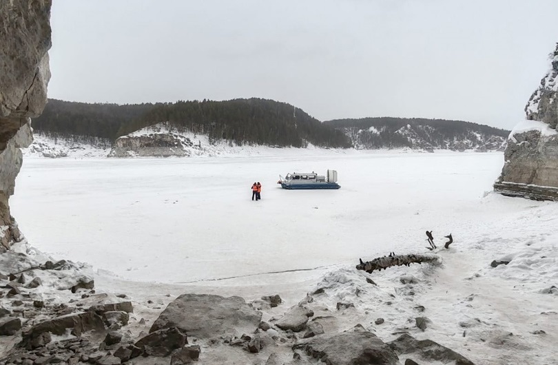 Выезд на лед Красноярского водохранилища закроют на все мартовские праздники