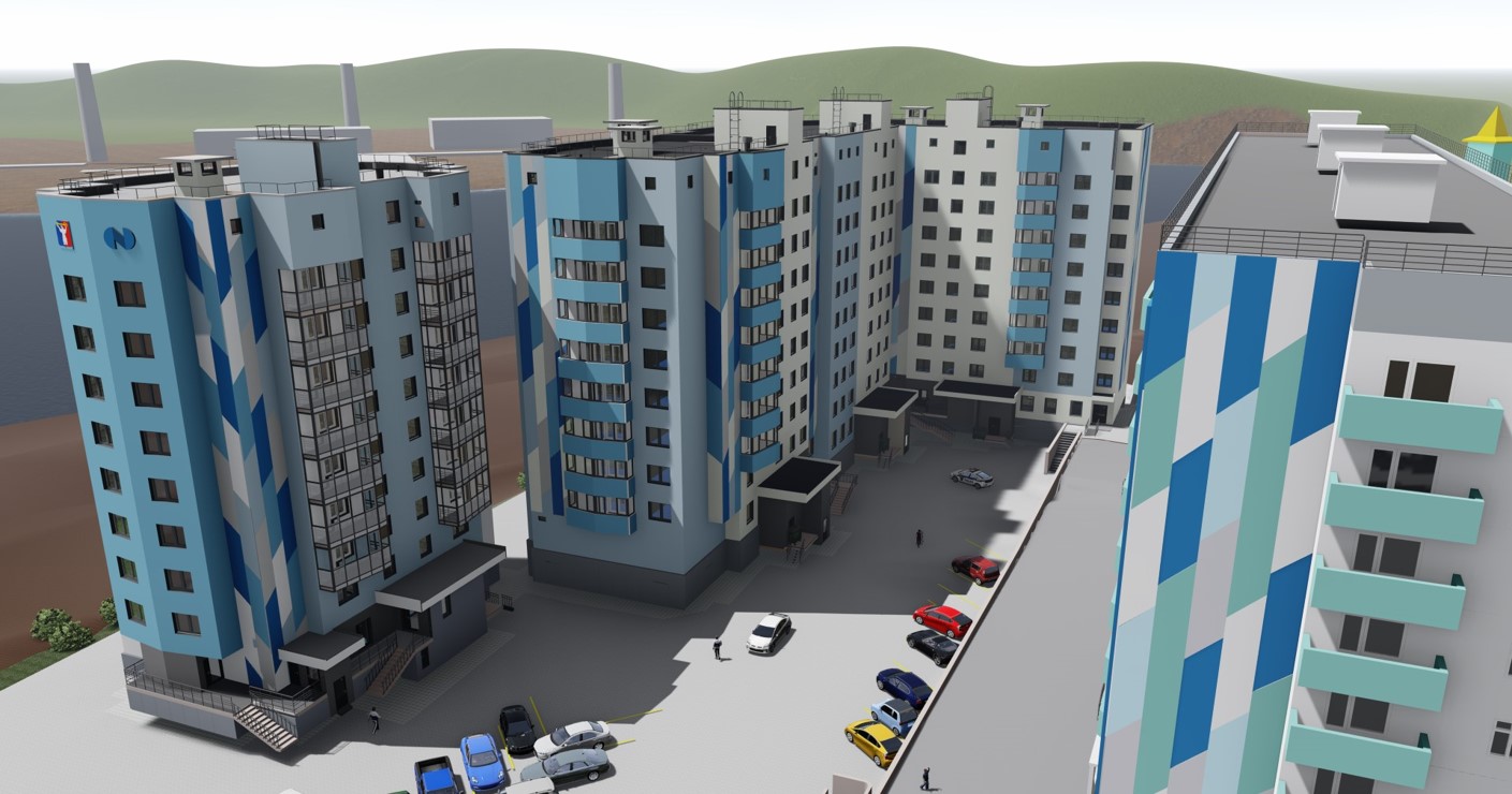К зиме в Норильске планируют закрыть контуры строящихся жилых домов