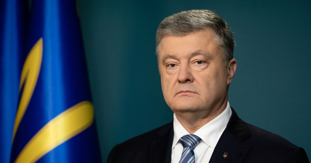 Poroshenko out