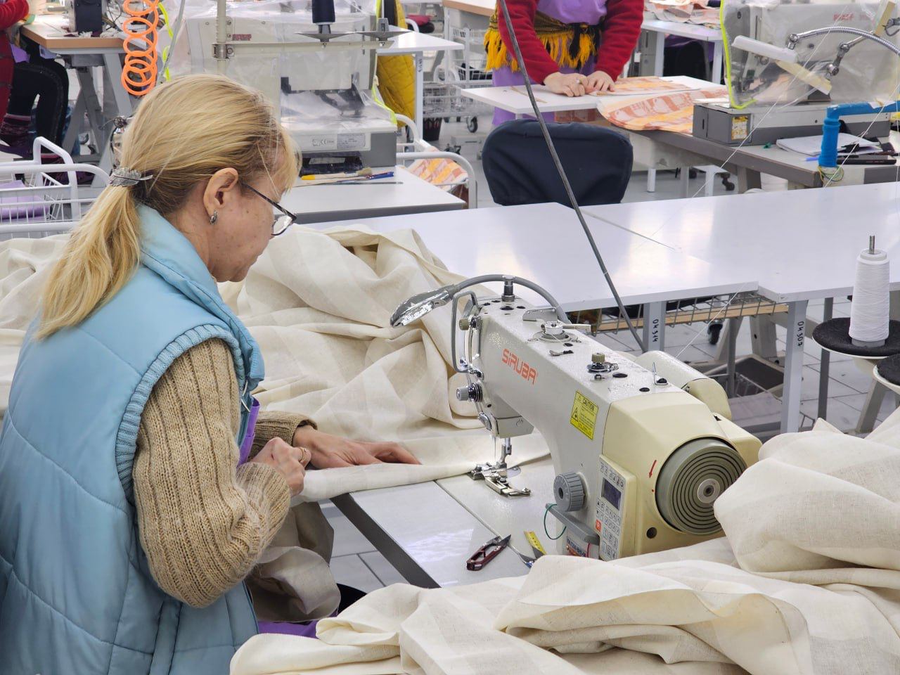В Запорожской области возродилось швейное производство