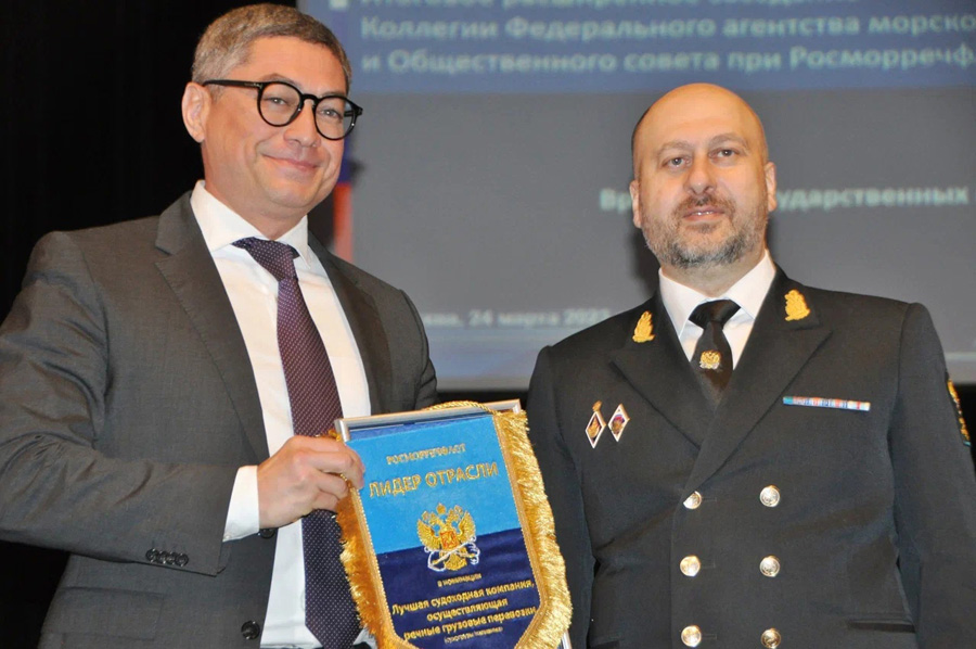 Енисейское пароходство  признано победителем всероссийского конкурса «Лидер отрасли»