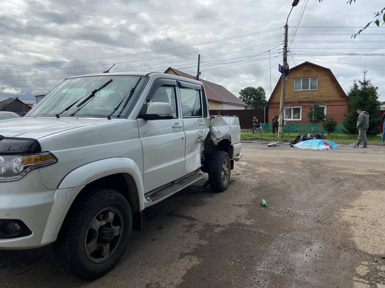 В Емельяново один человек погиб в ДТП из-за водителя УАЗа