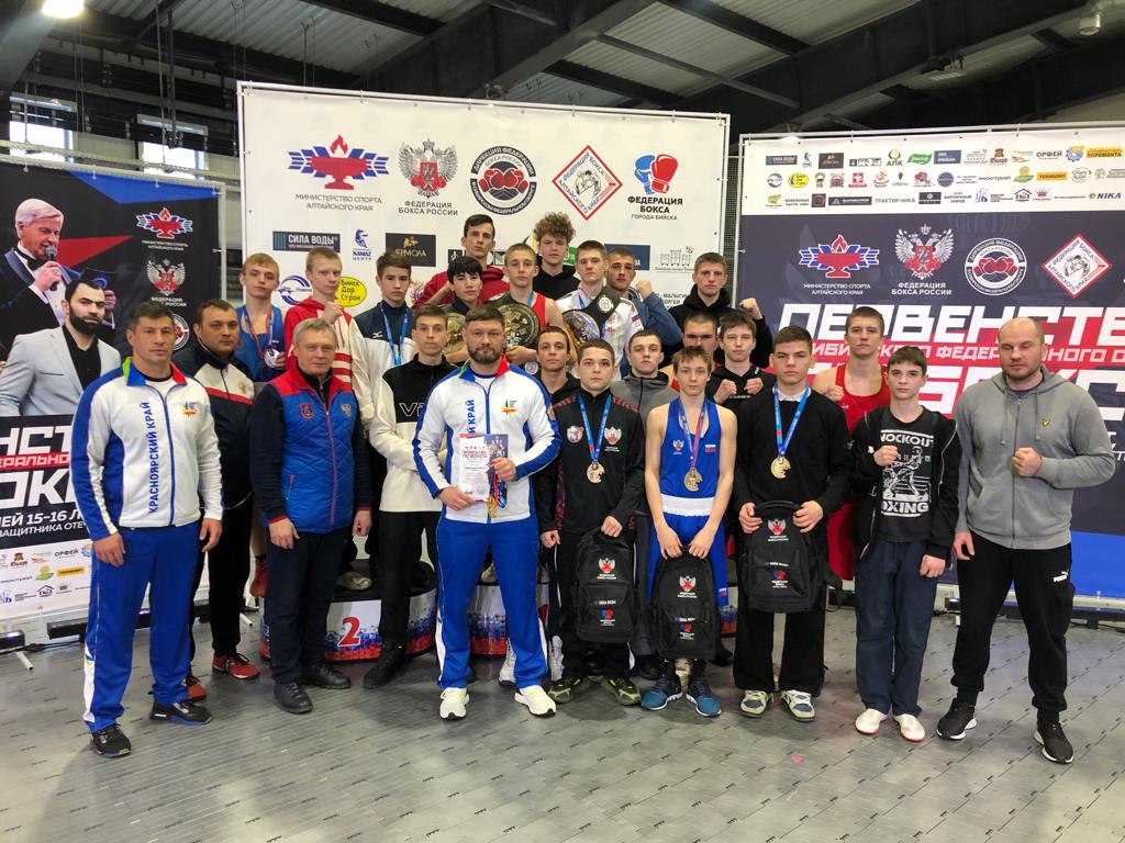 16 медалей завоевали боксеры Красноярского края на трех крупных турнирах