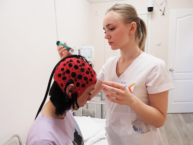 В Красноярской краевой клинической больнице открылся кабинет для диагностики эпилепсии