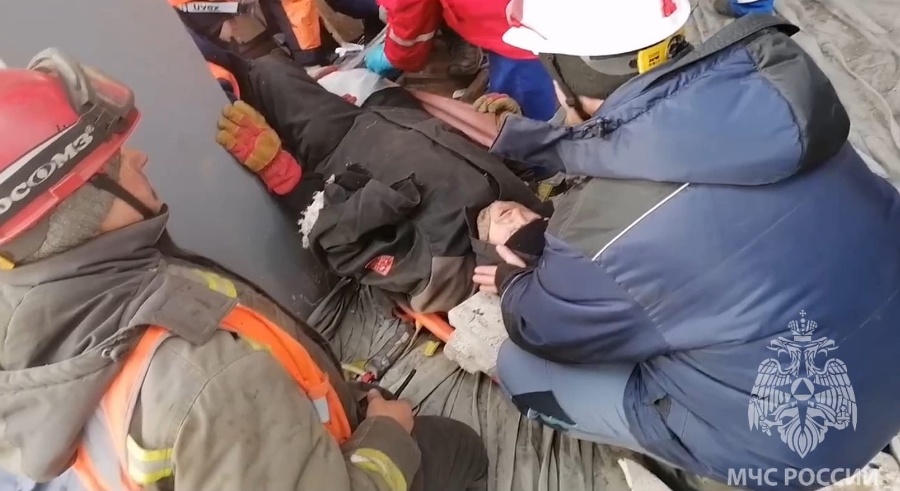 На Красноярской ТЭЦ-1 три человека попали в больницу после обрушения части строящегося электрофильтра